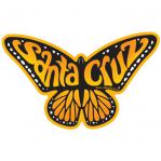 santa cruz monarch butterfly sticker decal by tim ward life at sea